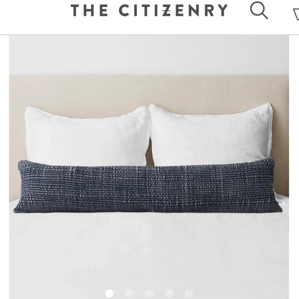 The Citizenry LUMBAR PILLOW